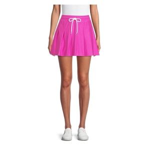 NWT No Boundaries Juniors Pleated Mini Skirt Pink